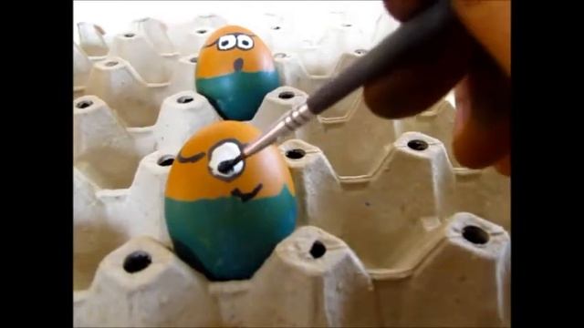 Tutorial of Coloring Easter eggs Kids Video - DIY VIDEO смотреть онлайн