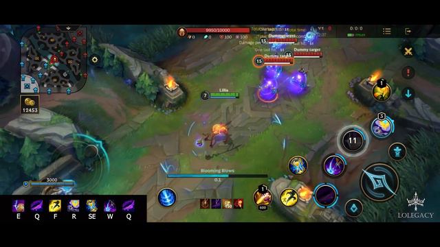 WILD RIFT - Lillia Flash Engage Combo смотреть онлайн