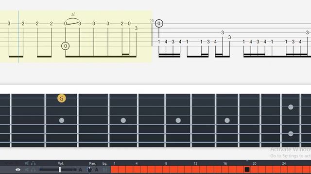 Guitar Tab - Heartache (Undertale) OST Fingerstyle Tutorial Sheet Lesson #Anp смотреть онлайн