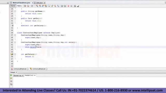 Abstract Class in Java | Java Abstract Class | Java Tutorial | Intellipaat смотреть онлайн
