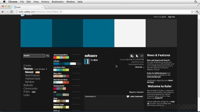 Создание цветовой палитры смотреть онлайн