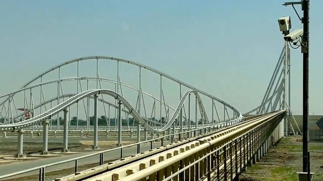 Formula Rossa Achterbahn @Ferrari World in Abu Dhabi смотреть онлайн