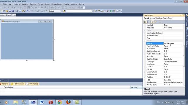 Introducción a visual C# - Propiedades Básicas смотреть онлайн