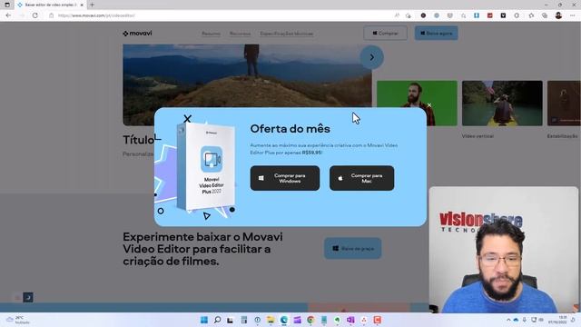 Baixando, instalando e ativando de forma licenciada o Movavi 2022 para Windows 11 смотреть онлайн