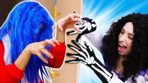 Весёлые игры страшилки - Принцесса Диснея - ПРИВИДЕНИЕ! - Видео приколы и Игры одевалки для девочек