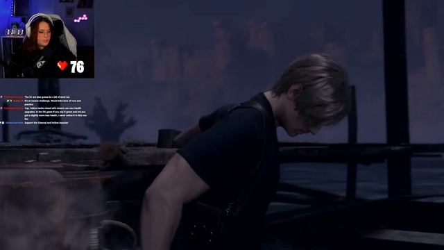 Resident Evil 4 Remake Day 2 FIRST PLAYTHROUGH EVER. W/ HR monitor смотреть онлайн