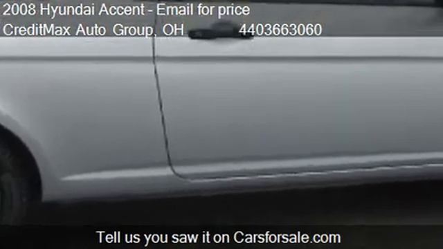 2008 Hyundai Accent - for sale in Elyria, OH 44035 смотреть онлайн