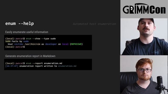 #GRIMMCON 0x2 - John Hammond & Caleb Stewart - Pwncat смотреть онлайн