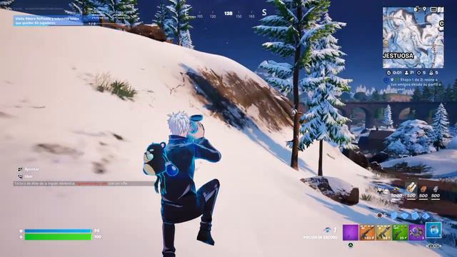 Jugando a Fortnite Con la Skin de Satoru Gojo смотреть онлайн