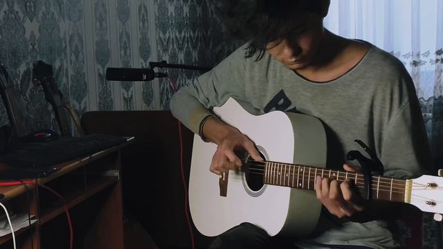 KAZ GUITAR PLAYER | Құрмаш Мақан - Кездесу мен қоштасу | Guitar fingerstyle | cover смотреть онлайн