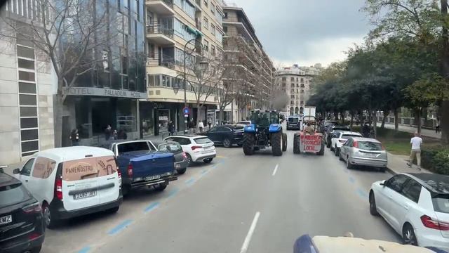 Bauernproteste in 💚 Palma de Mallorca смотреть онлайн