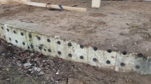 Несъемная опалубка фундамента из пенополистирола через 7 лет