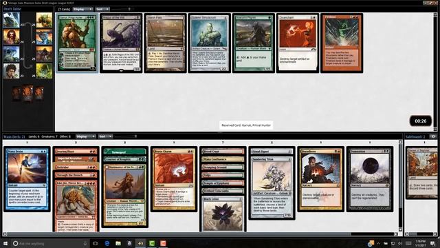 Vintage Cube #9 Black Red Kiki Tutor Draft смотреть онлайн