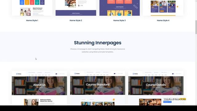 Nolez - Education WordPress Theme online education teaching Itou смотреть онлайн