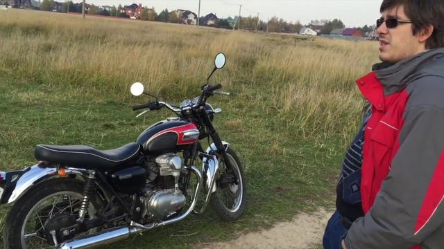 Обзор Kawasaki W400