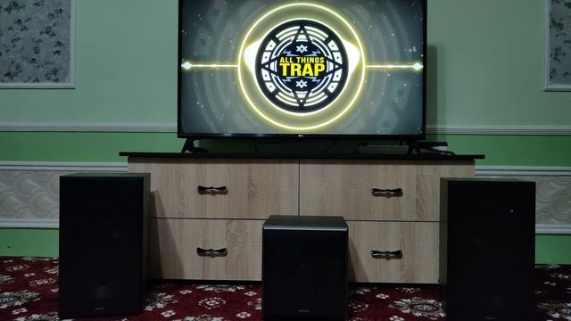 Edifier R2850DB + Edifier T5 Bass test (TV bluetooth) 50% volume смотреть онлайн