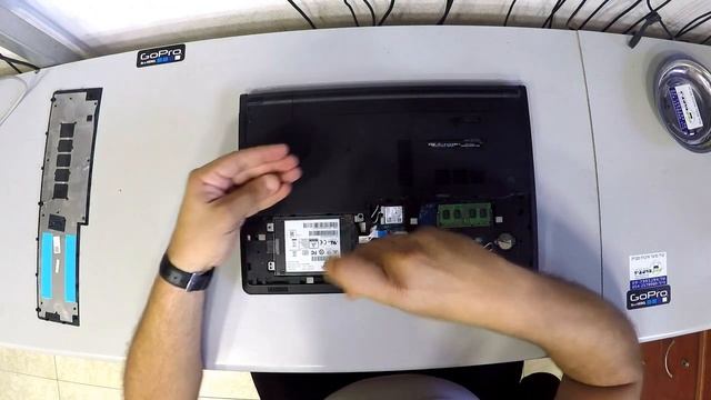Dell Inspiron 5558 HDD SSD Replacement смотреть онлайн