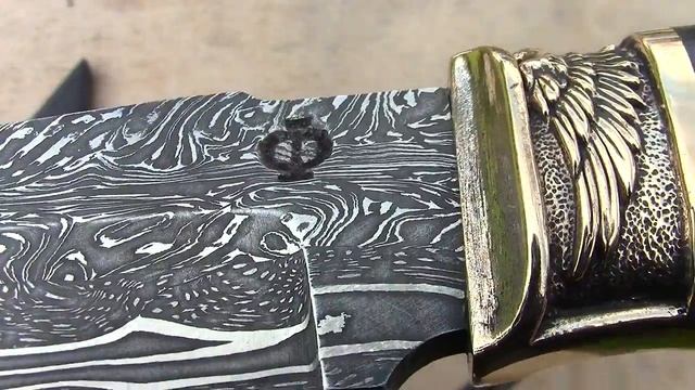 Нож ручной работы от Мастерской А. Федотова. смотреть онлайн