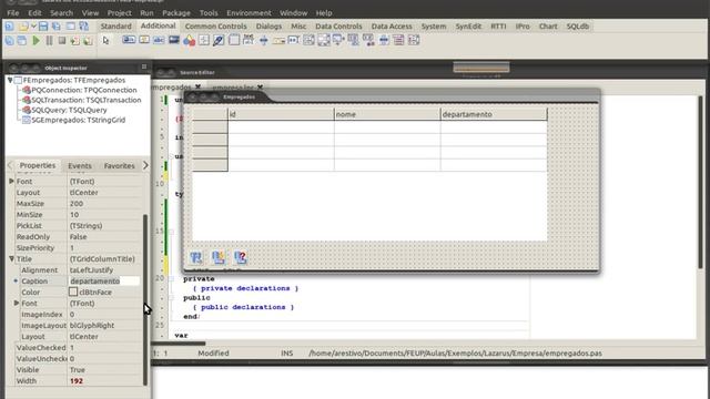 Tutorial Lazarus e PostgreSQL : Parte 2 смотреть онлайн
