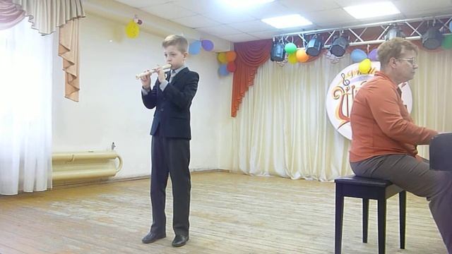 Шаньков Алексей 8лет И.Дюссек "Старинный танец" смотреть онлайн