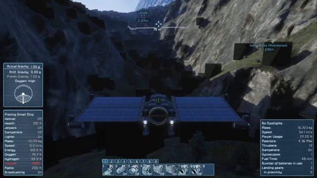 Space Engineers Planets - Ep 5 Flying Frame Rate Drop смотреть онлайн