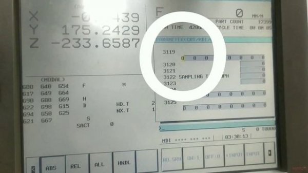 Fanuc Display Color Change | FANUC Control Parameter Settings