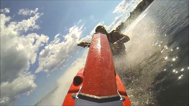 Kawasaki Jetski JS 550 Vintage Carving GoPro Jetski смотреть онлайн