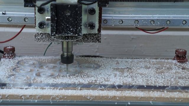 CNC 3018 фрезеровка оргстекла смотреть онлайн