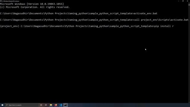 Virtual environments in python projects using 'venv' along with practical example смотреть онлайн