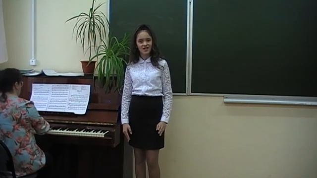 Слушкова Диана "В путь" Ф. Шуберт смотреть онлайн