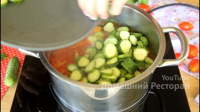 Готовлю 30 ЛЕТ, вкуснее рецепта НЕТ! Салат на зиму «ЗИМНЯЯ СКАЗКА из томатных огурчиков»! смотреть онлайн