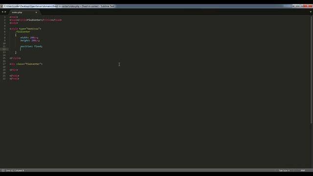 CSS Как разместить div по центру смотреть онлайн