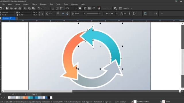 Most Creative Infographic Template Design for Beginners - Ahsan Sabri - Coreldraw Tutorial смотреть онлайн
