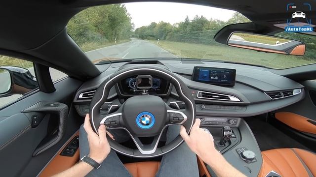 2019 BMW I8 Roadster First Edition REVIEW POV Test Drive On AUTOBAHN & ROAD By AutoTopNL