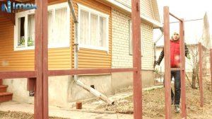 Как сделать забор из профнастила своими руками?