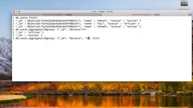 MongoDB Tutorial 6 - Aggregation, Group By смотреть онлайн