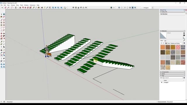 FREE Stair Extension for SketchUp - MAJ Stair! смотреть онлайн