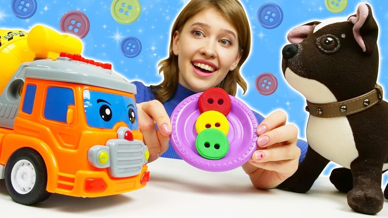 Пуговки для друзей - Ролевые игры дочки матери. Как мама собачки Шоколадки смотреть онлайн