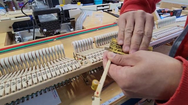 Reducing hammer weight on a Petrof III смотреть онлайн