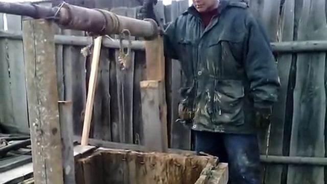 Чистка колодца.Песок,ил. Без откачки воды. Грейфер,экскаватор. Быстро,безопасно. смотреть онлайн