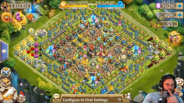 Best build Svalinn | Game-play | Castle Clash смотреть онлайн