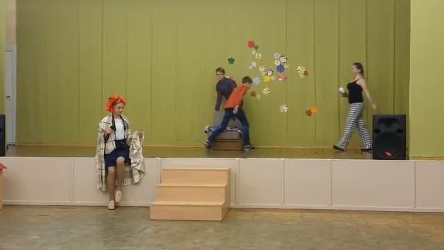 Осенние посиделки в Таммикуской основной школе. 7 класс, октябрь 2016.