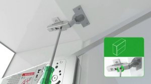 Монтаж подъемного механизма Free Fold Hafele