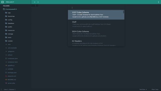 Mi duda es... Como prepar SublimeText para Laravel Framework смотреть онлайн