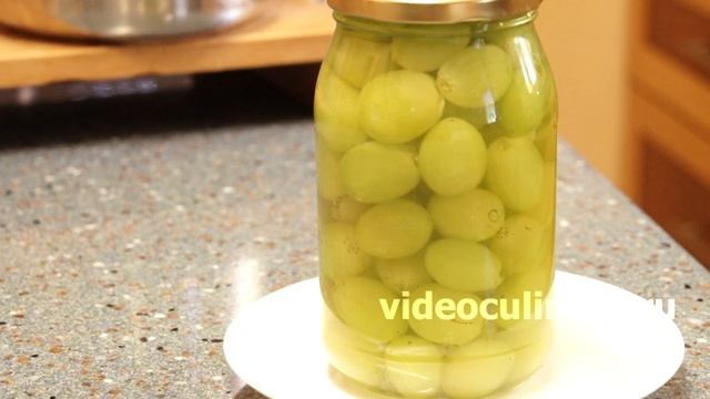 Маринованный виноград - Рецепт Бабушки Эммы смотреть онлайн