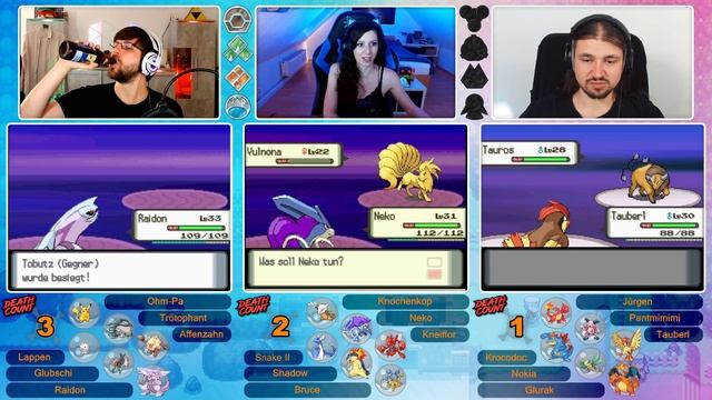 Es sind immer die Doppelkämpfe! | Pokemon Diamant und Perl 3-Way Soullink | Folge 23 смотреть онлайн