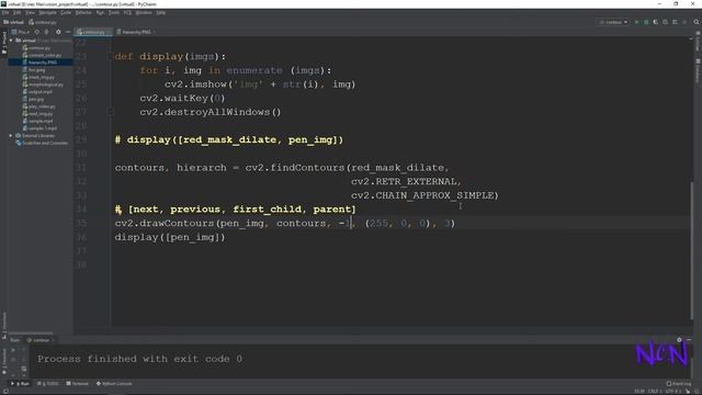 6- رسم شکل های مختلف برروی تصویر ،Contours پیدا کردن مرزهای اجسام به کمک :OpenCV آموزش смотреть онлайн