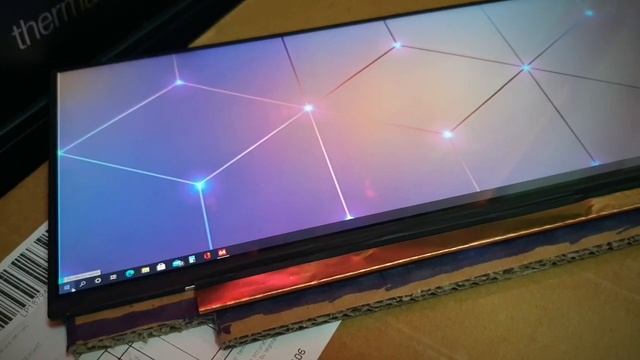 Secondary Stats Screen Monitor Aida64 Standalone 4K IPS LCD Stretched Bar Display 14" (3840 x 1100) смотреть онлайн