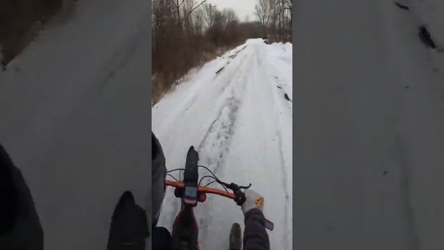 Sur-Ron Snowbike Conversion Ride Experience (RAW)