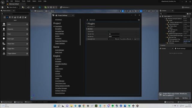 Altermesh - Blender Geometry nodes Export to UE5 Tutorial смотреть онлайн